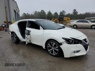 2017 Nissan Maxima S with VIN 1N4AA6AP6HC379649, listed as a Copart auction lot 43434295 with 115,343 mi miles and Salvage Title. Bid and sale history available at DreamBid. Image 4.