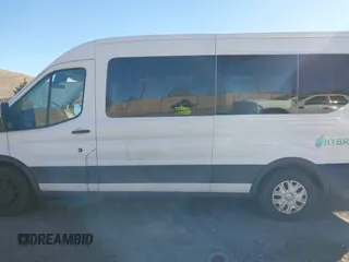 2019 Ford Transit with VIN 1FTYE2CM8KKB72492, listed as a IAAI auction lot 41371136 with 111,915 mi miles and . Bid and sale history available at DreamBid. Image 14.