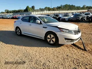 2013 Kia Optima Hybrid LX with VIN KNAGM4AD4D5055441, listed as a Copart auction lot 75596124 with 129,091 mi miles and Salvage Title. Bid and sale history available at carsss.com. Image 10.
