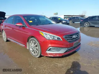 2015 Hyundai Sonata 2.4L Limited with VIN 5NPE34AF9FH190786, listed as a IAAI auction lot 41695870 with 137,178 mi miles. Bid and sale history available at carsss.com. Image 1.