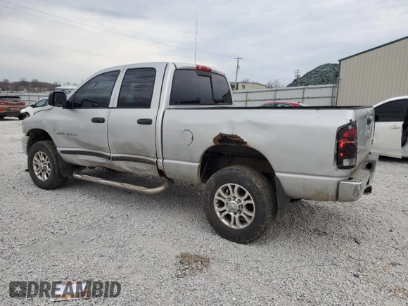 2005 Dodge 2500 SLT z VIN 3D7KS28C35G724397, wystawiony jako Copart lot #47537005 z przebiegiem 255 325 mil mil oraz Szkoda całkowita • Salvage title. Historia ofert i sprzedaży dostępna na DreamBid. Obrazek 2.