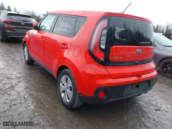 2019 Kia Soul with VIN KNDJN2A23K7001784, listed as a IAAI auction lot 41856613 with 56,856 mi miles. Bid and sale history available at carsss.com. Image 3.
