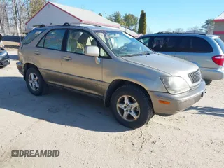 2000 Lexus RX 300 with VIN JT6HF10UXY0137749, listed as a IAAI auction lot 41993563 with 161,996 mi miles. Bid and sale history available at carsss.com. Image 1.