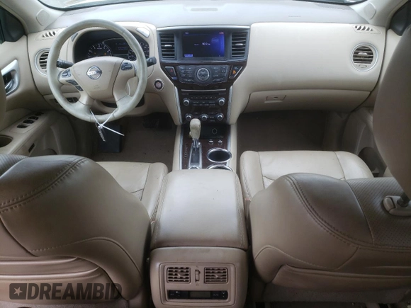2013 Nissan Pathfinder Platinum z VIN 5N1AR2MM0DC613190, wystawiony jako Copart lot #51252275 z przebiegiem 184 254 mil mil oraz Szkoda całkowita • Salvage title. Historia ofert i sprzedaży dostępna na DreamBid. Obrazek 8.