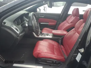 2019 Acura TLX w/A-Spec Pkg with VIN 19UUB1F68KA004146, listed as a Copart auction lot 44219705 with 56,725 mi miles and Salvage Title. Bid and sale history available at carsss.com. Image 7.