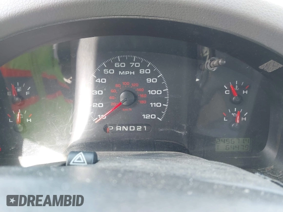 2007 Ford F-150 XL with VIN 1FTRF12W87KC00295, listed as a IAAI auction lot 41894720 with 245,671 mi miles. Bid and sale history available at carsss.com. Image 7.