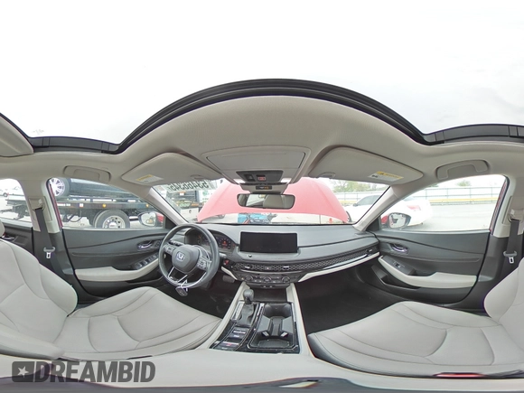2023 Honda Accord EX-L with VIN 1HGCY2F62PA052510, listed as a Copart auction lot 53466345 with 21,079 mi miles and Salvage title. Bid and sale history available at DreamBid. Image 15.