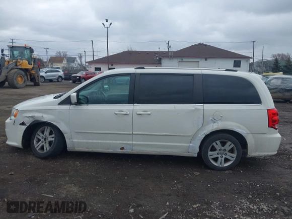2011 Dodge Grand Caravan Crew with VIN 2D4RN5DGXBR711925, listed as a IAAI auction lot 41880154 with 156,016 mi miles and . Bid and sale history available at DreamBid. Image 14.