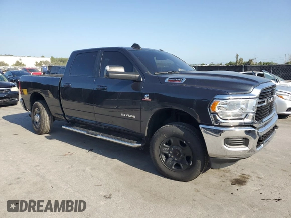 2021 Ram 2500 Big Horn with VIN 3C6UR5DL3MG523160, listed as a Copart auction lot 54698475 with 88,983 mi miles and Salvage title. Bid and sale history available at DreamBid. Image 4.