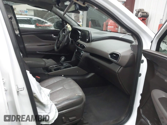 2019 Hyundai Santa Fe Ultimate with VIN 5NMS53AA9KH013271, listed as a IAAI auction lot 41751538 with 89,559 mi miles. Bid and sale history available at carsss.com. Image 5.
