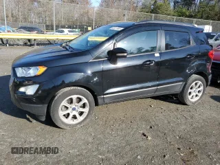 2018 Ford EcoSport SE with VIN MAJ3P1TE4JC201718, listed as a Copart auction lot 50917485 with 88,047 mi miles and Salvage Title. Bid and sale history available at DreamBid. Image 1.