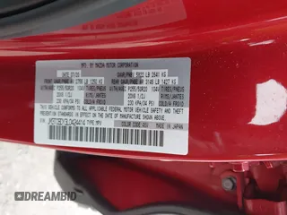 2020 Mazda CX-9 Grand Touring with VIN JM3TCBDY3L0424414, listed as a IAAI auction lot 42044246 with 23,687 mi miles. Bid and sale history available at carsss.com. Image 9.