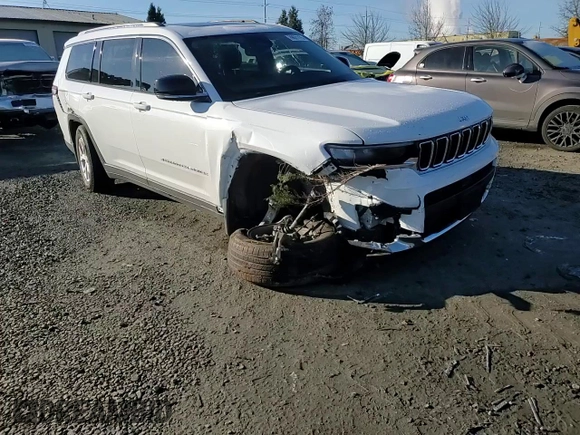 2022 Jeep Grand Cherokee Limited z VIN 1C4RJKBG4N8551180, wystawiony jako Copart lot #89021175 z przebiegiem 16 799 mil mil oraz Szkoda całkowita • Salvage title. Historia ofert i sprzedaży dostępna na DreamBid. Obrazek 12.