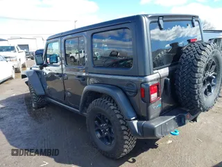 2024 Jeep Wrangler Willys z VIN 1C4RJXN61RW322456, wystawiony jako IAAI lot #41747226 z przebiegiem 2 043 mil mil oraz . Historia ofert i sprzedaży dostępna na DreamBid. Obrazek 3.