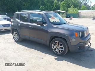 2018 Jeep Renegade Latitude with VIN ZACCJABB9JPH38292, listed as a IAAI auction lot 42299844 with 130,720 mi miles and . Bid and sale history available at DreamBid. Image 1.