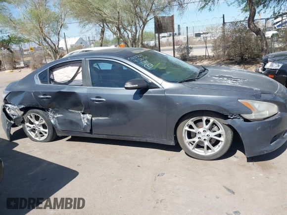 2013 Nissan Maxima S with VIN 1N4AA5APXDC838301, listed as a IAAI auction lot 42269713 with 173,265 mi miles and . Bid and sale history available at DreamBid. Image 12.