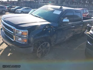 2015 Chevrolet Silverado 1500 LS with VIN 1GCRCPEC0FZ309143, listed as a IAAI auction lot 41433445 with 105,947 mi miles. Bid and sale history available at carsss.com. Image 2.