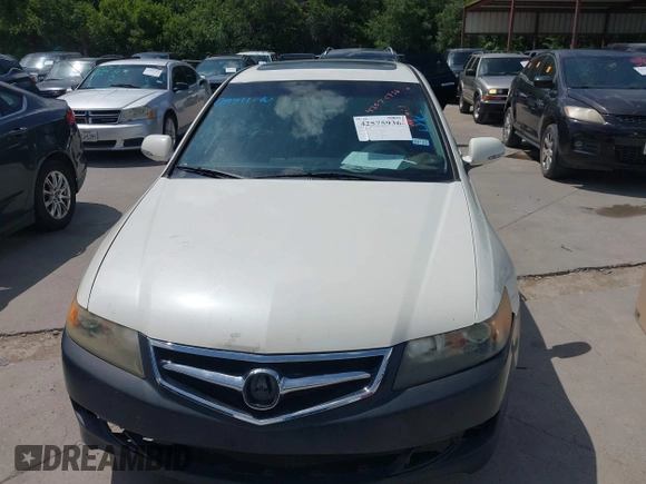 2007 Acura TSX with VIN JH4CL96817C018231, listed as a IAAI auction lot 42575936 with Not provided miles and . Bid and sale history available at DreamBid. Image 6.