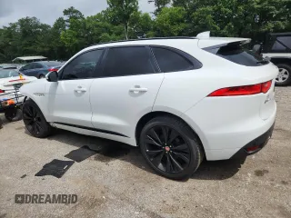 2017 Jaguar F-Pace 35t R-Sport with VIN SADCL2BV4HA097710, listed as a Copart auction lot 61068995 with 131,827 mi miles and Salvage title. Bid and sale history available at DreamBid. Image 2.