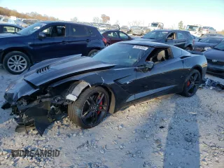2014 Chevrolet Corvette Z51 3LT with VIN 1G1YL2D74E5133280, listed as a Copart auction lot 79797324 with 24,697 mi miles and Clean title. Bid and sale history available at DreamBid. Image 1.