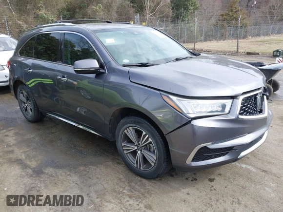 2018 Acura MDX with VIN 5J8YD3H38JL008968, listed as a IAAI auction lot 41695283 with 153,201 mi miles and . Bid and sale history available at carsss.com. Image 1.