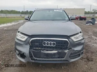 2015 Audi Q3 2.0T Premium Plus with VIN WA1EFCFS8FR000535, listed as a Copart auction lot 50713485 with 75,908 mi miles and Salvage Title. Bid and sale history available at carsss.com. Image 5.