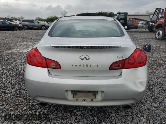 2007 Infiniti G35 Sedan Journey with VIN JNKBV61E07M717071, listed as a Copart auction lot 51169265 with 265,460 mi miles and Salvage Title. Bid and sale history available at carsss.com. Image 6.