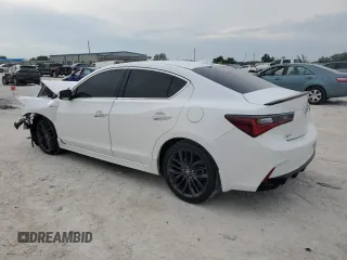 2022 Acura ILX w/Premium/A-Spec Package with VIN 19UDE2F86NA006691, listed as a Copart auction lot 50489625 with 0 mi miles and Non Repairable. Bid and sale history available at carsss.com. Image 2.