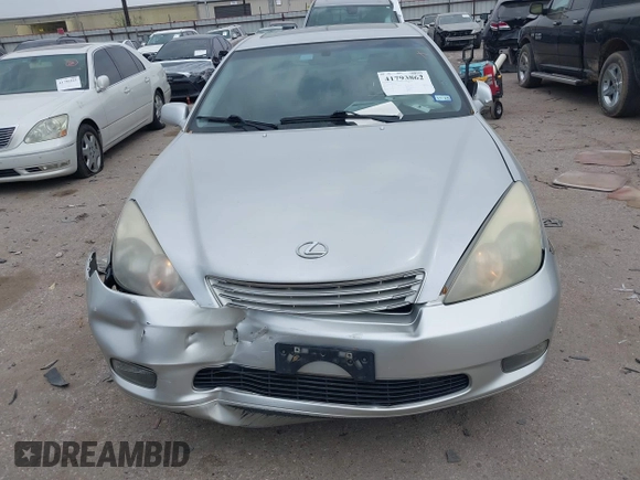 2003 Lexus ES 300 with VIN JTHBF30G730114098, listed as a IAAI auction lot 41793862 with 162,984 mi miles and . Bid and sale history available at DreamBid. Image 12.