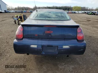2001 Chevrolet Monte Carlo SS with VIN 2G1WX15K919161470, listed as a Copart auction lot 52084045 with 170,678 mi miles and Salvage Title. Bid and sale history available at carsss.com. Image 6.