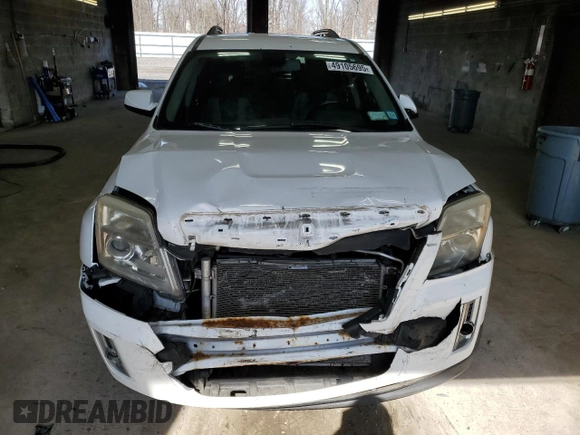 2011 GMC Terrain SLE-2 with VIN 2CTFLTEC7B6424523, listed as a Copart auction lot 49105695 with 144,633 mi miles and Salvage title. Bid and sale history available at DreamBid. Image 5.