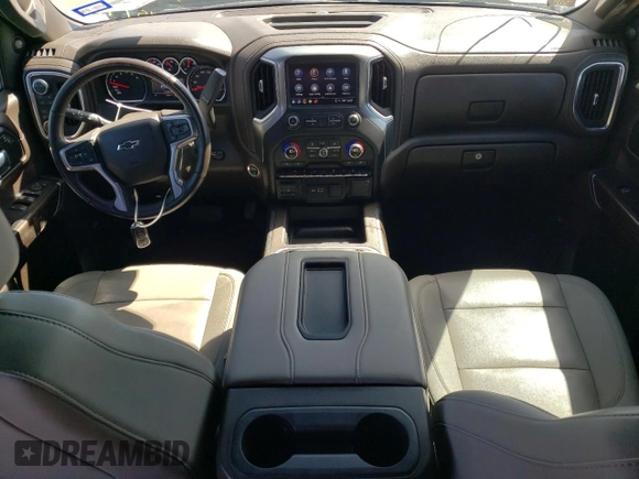 2021 Chevrolet Silverado 1500 LT Trail Boss with VIN 1GCPYFEL4MZ179383, listed as a Copart auction lot 48369465 with 38,364 mi miles and Clean Title. Bid and sale history available at DreamBid. Image 8.