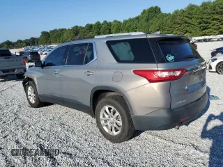 2018 Chevrolet Traverse LT Cloth with VIN 1GNERGKW4JJ235591, listed as a Copart auction lot 66465724 with 125,740 mi miles and Salvage Title. Bid and sale history available at carsss.com. Image 2.