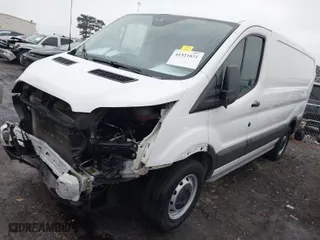 2016 Ford Transit Cargo Van with VIN 1FTYE1YM1GKA93045, listed as a IAAI auction lot 41521031 with 189,384 mi miles. Bid and sale history available at carsss.com. Image 2.