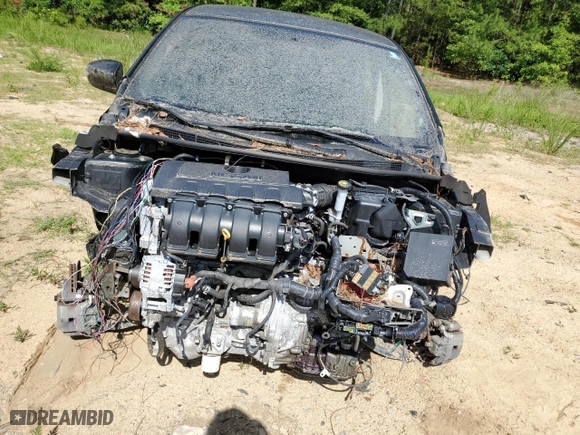 2016 Nissan Sentra SR with VIN 3N1AB7AP6GY264281, listed as a Copart auction lot 58326654 with 0 mi miles and Salvage Title. Bid and sale history available at carsss.com. Image 5.