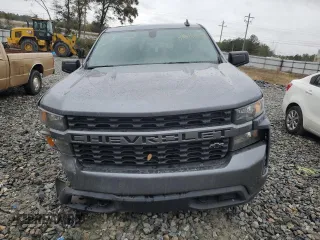 2020 Chevrolet Silverado 1500 Custom with VIN 3GCPWBEK5LG366278, listed as a Copart auction lot 83646074 with 90,466 mi miles and Salvage Title. Bid and sale history available at carsss.com. Image 5.