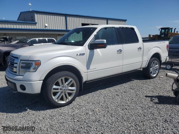 2014 Ford F-150 XL with VIN 1FTFW1ET1EFB26342, listed as a Copart auction lot 51794125 with 260,687 mi miles and Salvage Title. Bid and sale history available at carsss.com. Image 1.