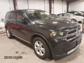 2013 Dodge Durango SXT with VIN 1C4RDJAG8DC500490, listed as a IAAI auction lot 41982309 with 183,861 mi miles. Bid and sale history available at carsss.com. Image 1.