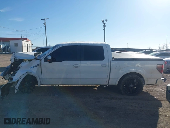 2012 Ford F-150 XL with VIN 1FTFW1CF8CFC89225, listed as a IAAI auction lot 41618046 with 130,405 mi miles. Bid and sale history available at carsss.com. Image 14.
