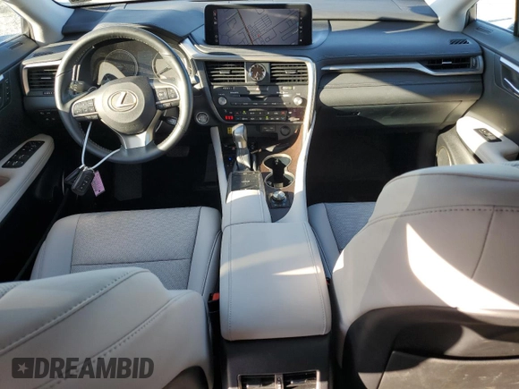 2022 Lexus RX with VIN 2T2HZMDA3NC326483, listed as a Copart auction lot 45348655 with 29,668 mi miles and Salvage Title. Bid and sale history available at carsss.com. Image 8.