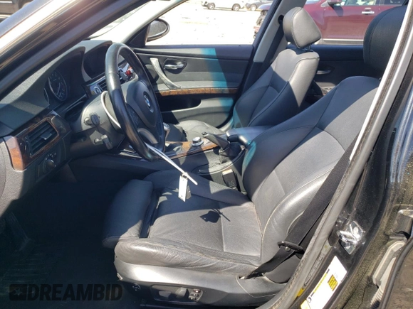 2007 BMW 3 Series 335xi with VIN WBAVD53547A006965, listed as a Copart auction lot 53650575 with 89,921 mi miles and Salvage Title. Bid and sale history available at carsss.com. Image 7.