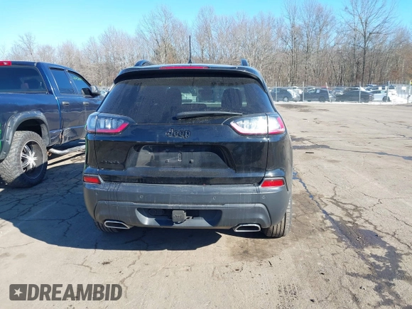 2019 Jeep Cherokee Latitude Plus with VIN 1C4PJMLX5KD369346, listed as a IAAI auction lot 41407489 with 50,898 mi miles. Bid and sale history available at carsss.com. Image 17.