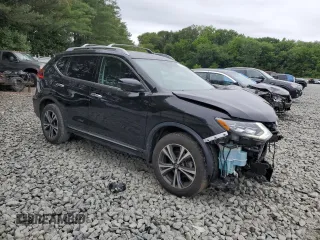 2017 Nissan Rogue SL with VIN 5N1AT2MV2HC857035, listed as a Copart auction lot 62498895 with 88,385 mi miles and Salvage title. Bid and sale history available at DreamBid. Image 4.