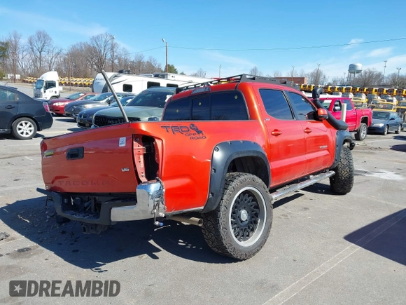 2017 Toyota Tacoma SR5 with VIN 5TFAZ5CN3HX023869, listed as a IAAI auction lot 41661581 with 158,145 mi miles and . Bid and sale history available at carsss.com. Image 4.