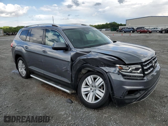 2018 Volkswagen Atlas SEL Premium z VIN 1V2NR2CA0JC537445, wystawiony jako Copart lot #52964215 z przebiegiem 167 988 mil mil oraz Szkoda całkowita • Salvage title. Historia ofert i sprzedaży dostępna na DreamBid. Obrazek 4.