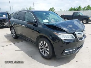 2015 Acura MDX Technology with VIN 5FRYD3H44FB005534, listed as a IAAI auction lot 42107208 with 56,347 mi miles and . Bid and sale history available at DreamBid. Image 1.