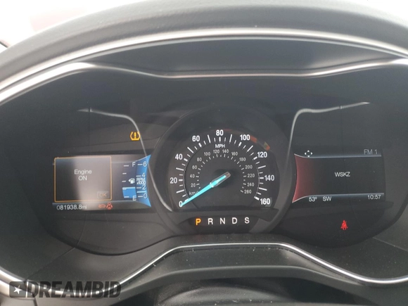 2016 Ford Fusion SE with VIN 3FA6P0HD6GR287227, listed as a Copart auction lot 44344415 with 81,938 mi miles and Salvage Title. Bid and sale history available at DreamBid. Image 9.