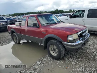 1998 Ford Ranger XL with VIN 1FTZR15UXWPA17399, listed as a Copart auction lot 60555045 with 381,232 mi miles and Salvage title. Bid and sale history available at DreamBid. Image 4.