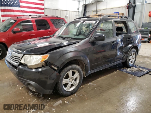 2010 Subaru Forester 2.5X with VIN JF2SH6BC0AH911400, listed as a Copart auction lot 49685305 with 137,080 mi miles and Clean Title. Bid and sale history available at carsss.com. Image 1.