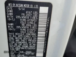 2014 Nissan Juke SL with VIN JN8AF5MV7ET365954, listed as a Copart auction lot 45328995 with 105,837 mi miles and Salvage Title. Bid and sale history available at carsss.com. Image 13.